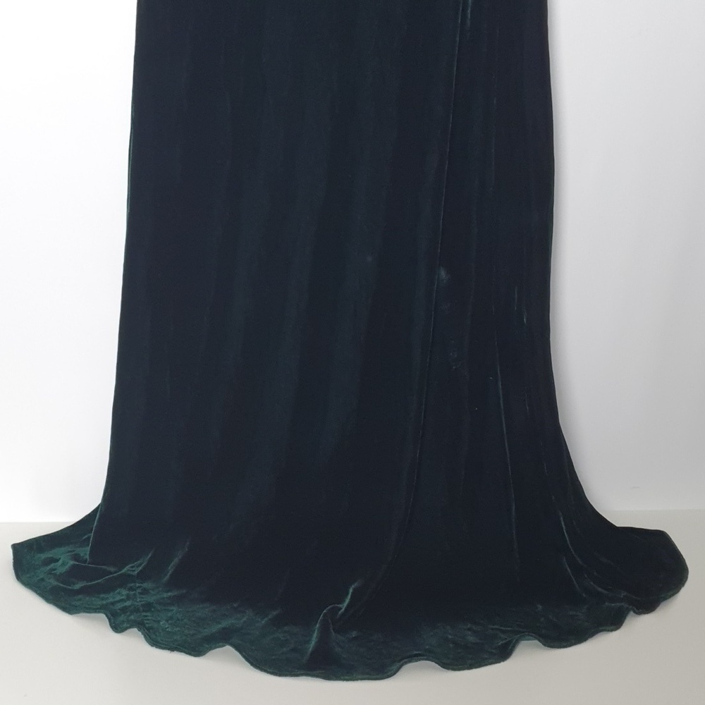 Ralph Lauren Purple Label Niles Strapless Velvet Evening Dress - Picture 10 of 12